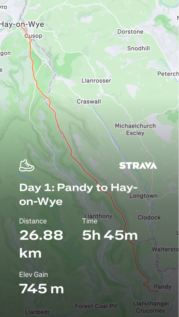 Day 1: Pandy to Hay-on-Wye: 15th May 2026 Img 7603 577x1024